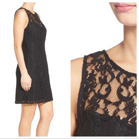 BB Dakota Thessaly Black Lace Mini Dress - Picture 2 of 5